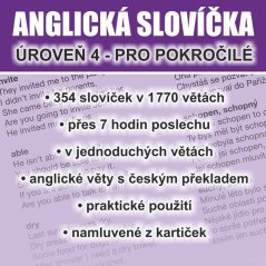 Anglická slovíčka - úroveň 4 pro pokročilé