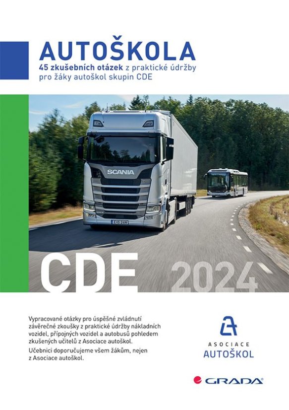 45 zkušebních otázek z praktické údržby pro žáky autoškol skupin CDE 2024 45 zkušebních otázek z praktické údržby pro žáky autoškol skupin CDE 2024