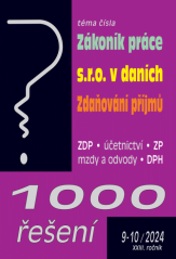 1000 řešení č. 9-10 / 2024 - Zákoník práce - novela