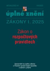 Aktualizace I/4 / 2025 - o rozpočtových pravidlech