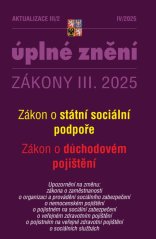 Aktualizace III/2 / 2025 - Zákon státní sociální podpoře