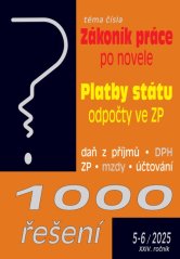 1000 řešení č. 5-6 / 2025 - Zákoník práce - flexibilní novela