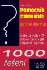 1000 řešení č. 1-2 / 2025 - Pomocník mzdové účetní