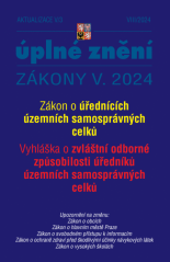 Aktualizace V/3 / 2024 - Zákon o úřednících územních samosprávných celků