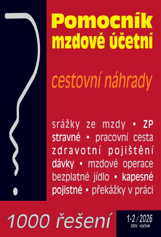 1000 řešení č. 1-2 / 2026 - Pomocní mzdové účetní