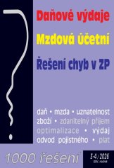 1000 řešení č. 3-4 / 2026 - Daňové výdaje